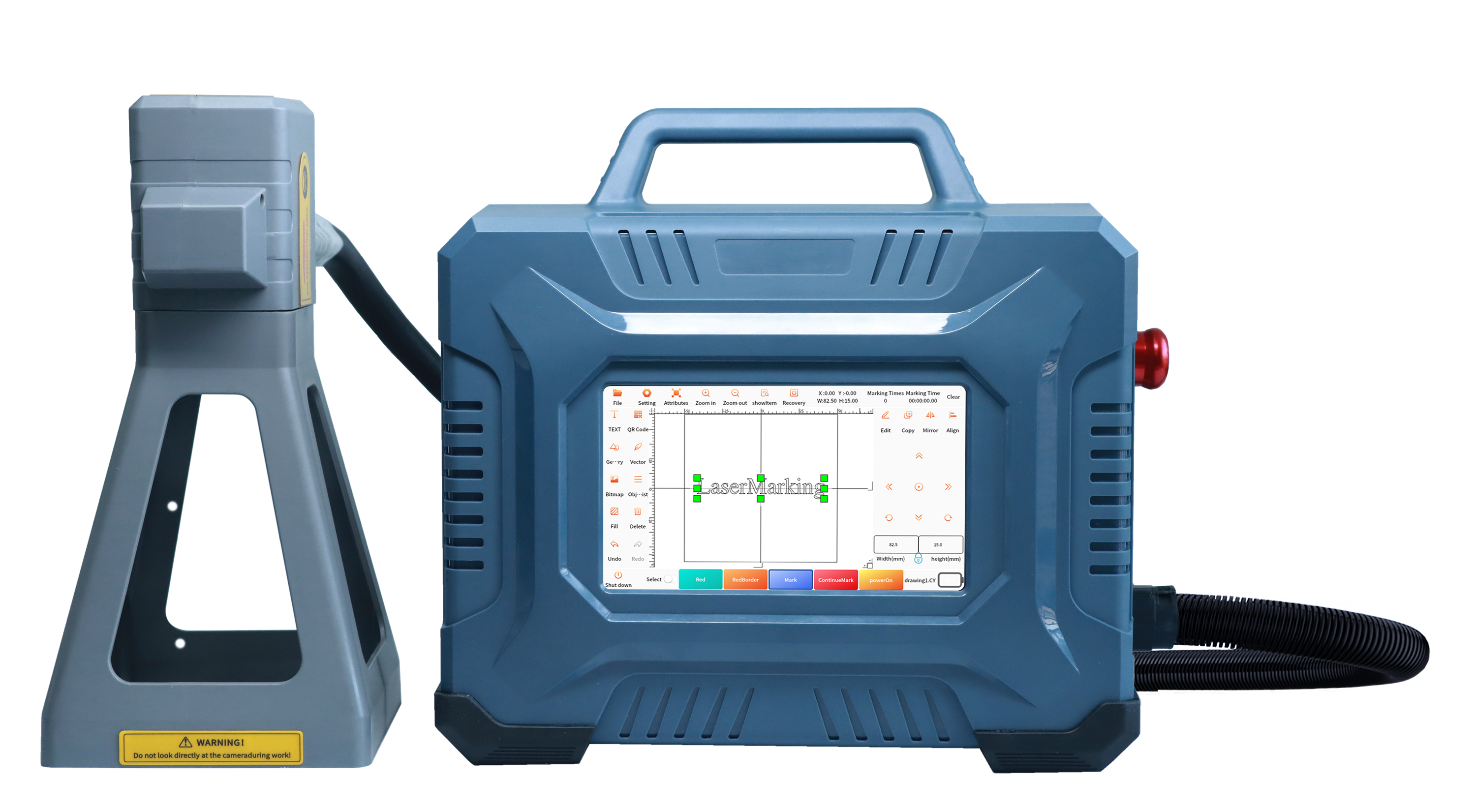 Máquina de gravação Laser a Bateria
