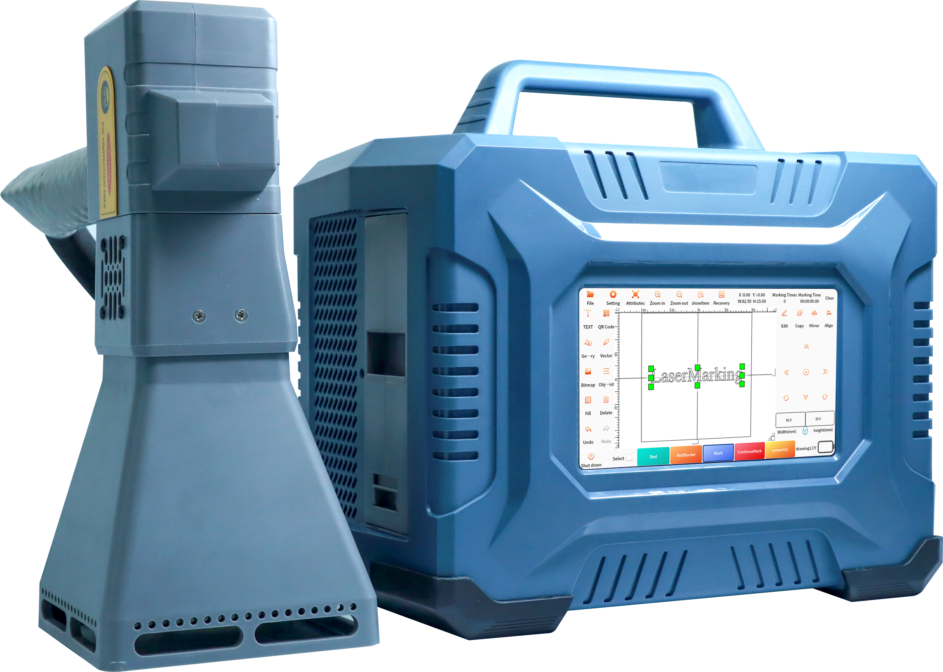 Máquina de gravação Laser a Bateria