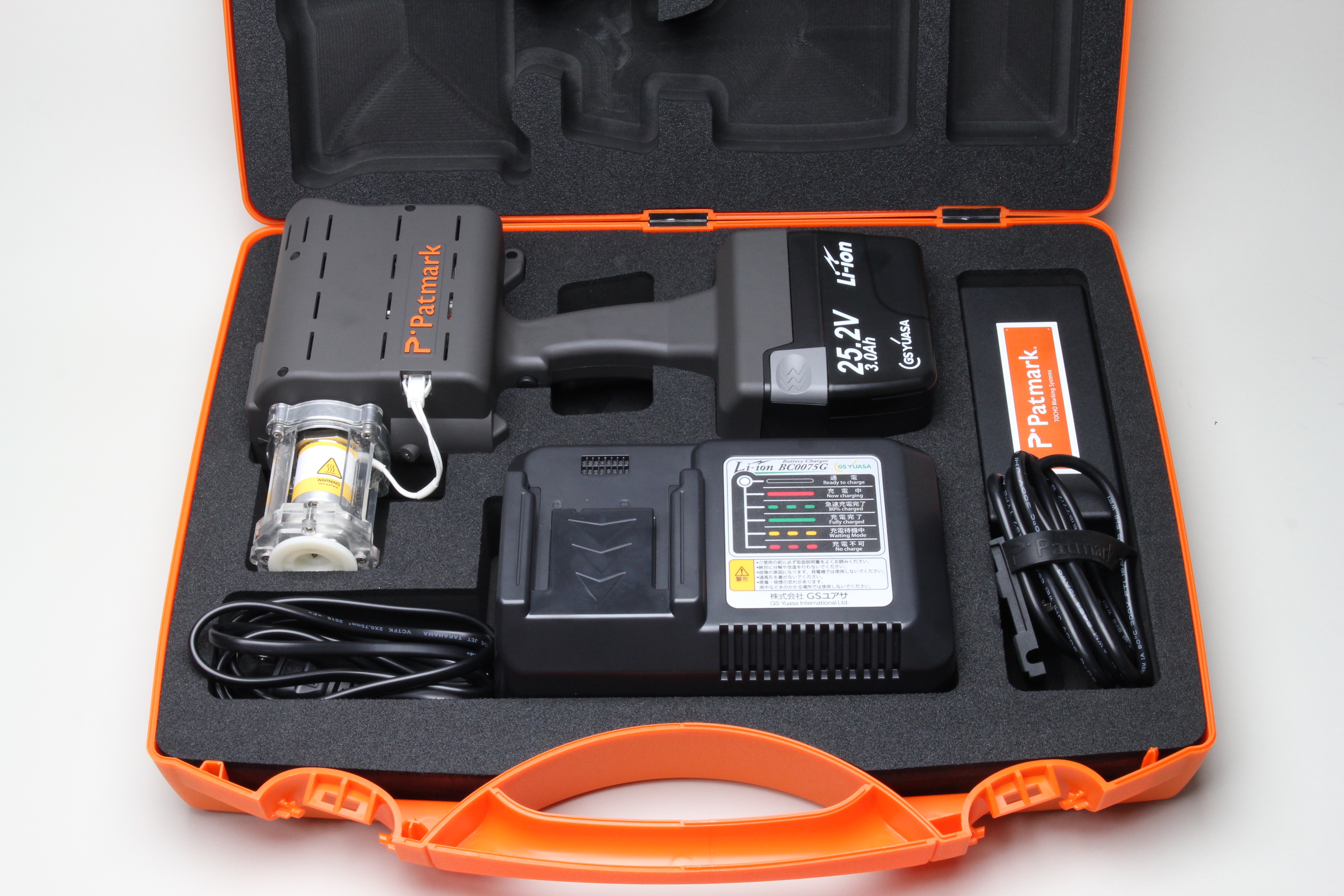 Máquina de Gravação Portátil à Bateria Patmark